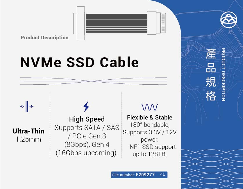 NVMe SSD cable -1